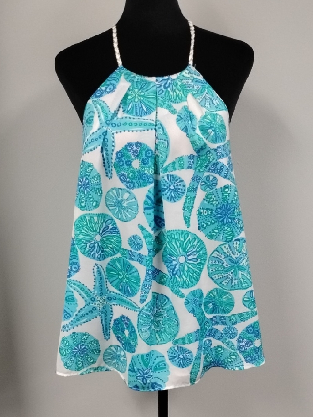 Lilly Pulitzer For Target Tropical Print Dressy Tank, Sz L